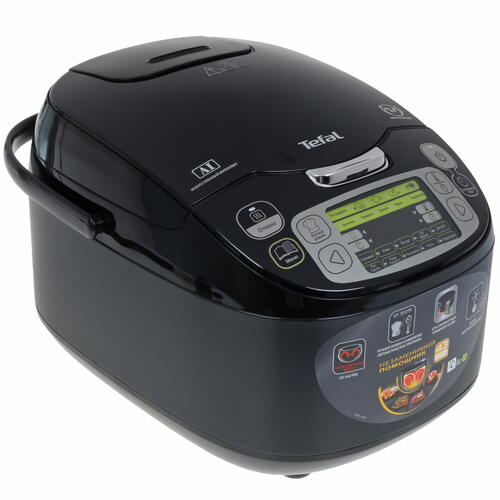 Купить Мультиварка Tefal RK815832 черный  1281868. Характеристики, отзывы и цены в Донецке