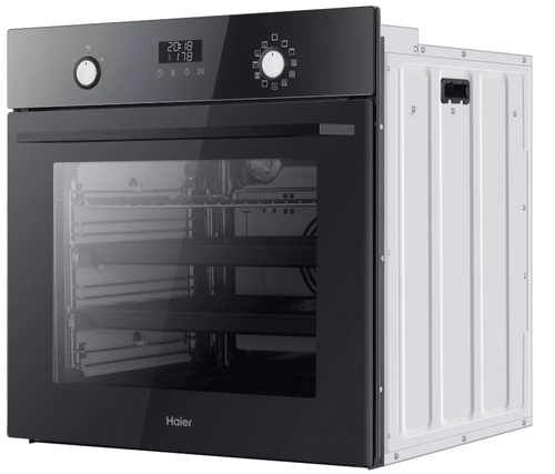 Купить Электрический духовой шкаф HAIER HOX-P11CGB черный  9296795. Характеристики, отзывы и цены в Донецке