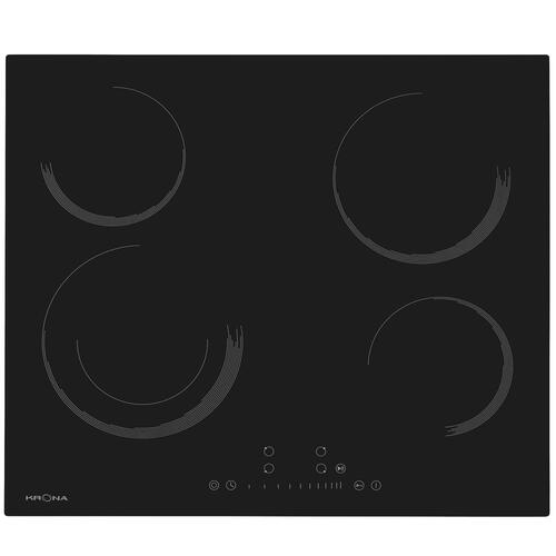 Купить Электрическая варочная поверхность KRONA ORSA 60 BL/S  5351010. Характеристики, отзывы и цены в Донецке
