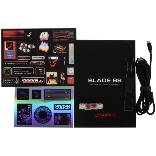Купить Клавиатура  проводная ARDOR GAMING Blade 98  9259186. Характеристики, отзывы и цены в Донецке