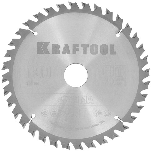 Купить Диск пильный KRAFTOOL 36951-190-30  9107985. Характеристики, отзывы и цены в Донецке