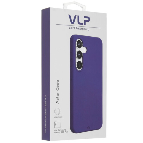 Купить Накладка  VLP Aster Case для Samsung Galaxy S25+ синий  5613322. Характеристики, отзывы и цены в Донецке