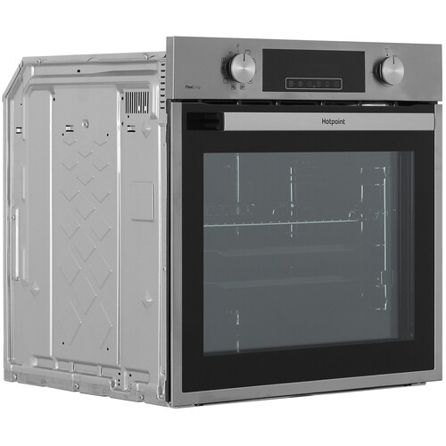 Купить Электрический духовой шкаф Hotpoint HFE8 821 H IX серебристый  9313182. Характеристики, отзывы и цены в Донецке