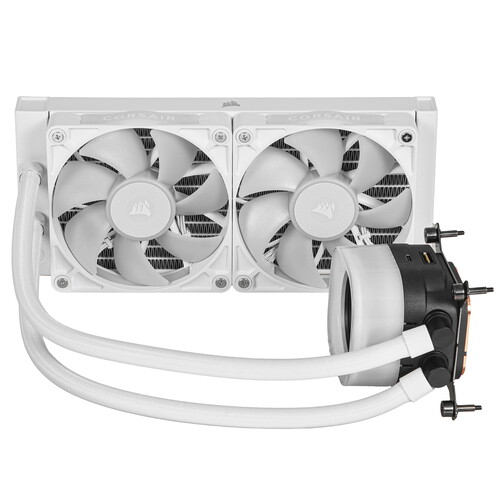 Купить Система охлаждения Corsair iCUE LINK TITAN 240 RX LCD  белая  9269910. Характеристики, отзывы и цены в Донецке