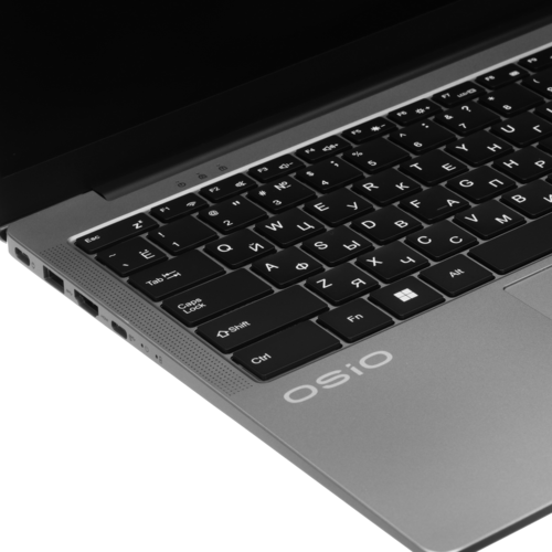 Купить 15.6" Ноутбук OSiO FocusLine F150a-010 серый  9186370. Характеристики, отзывы и цены в Донецке