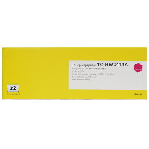 Купить Картридж лазерный T2 TC-HW2413A пурпурный, с чипом  9981732. Характеристики, отзывы и цены в Донецке
