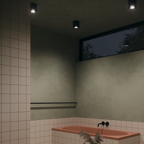 Купить Светильник потолочный Technical C030CL-01B черный/черный  9143192. Характеристики, отзывы и цены в Донецке