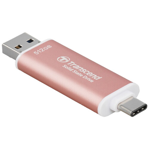 Купить 512 ГБ Внешний SSD Transcend ESD310P [TS512GESD310P]  5452701. Характеристики, отзывы и цены в Донецке