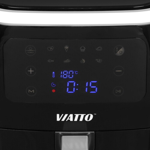 Купить Аэрогриль Viatto VA-AF677 черный  9906339. Характеристики, отзывы и цены в Донецке