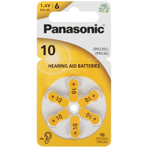 Купить Батарейка Panasonic PR70 (ZA10/DA10/AC230/10A/10)  9220330. Характеристики, отзывы и цены в Донецке