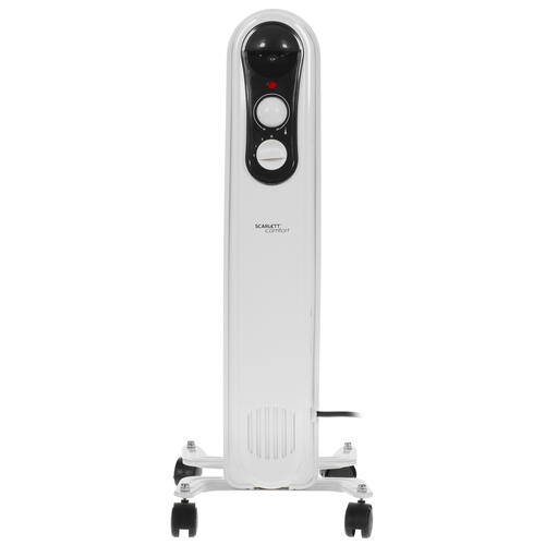 Купить Масляный обогреватель Scarlett SC2 1.1005S4 белый  5336454. Характеристики, отзывы и цены в Донецке