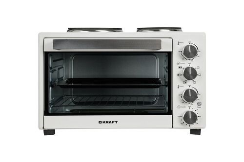 Купить Мини-печь Kraft KFC-MOHP 380 HW белый  9080986. Характеристики, отзывы и цены в Донецке