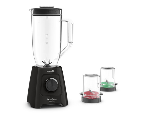 Купить Блендер стационарный Moulinex Blendforce 2 XXL LM458810 черный  5493303. Характеристики, отзывы и цены в Донецке