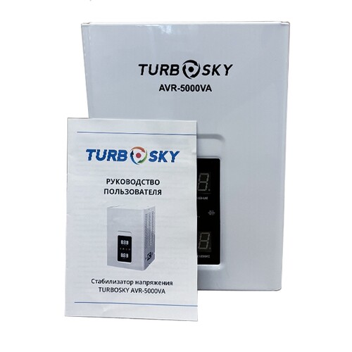 Купить Стабилизатор напряжения Turbosky AVR-5000VA  9140953. Характеристики, отзывы и цены в Донецке