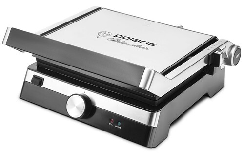 Купить Гриль Polaris PGP 1902 серебристый  5337515. Характеристики, отзывы и цены в Донецке