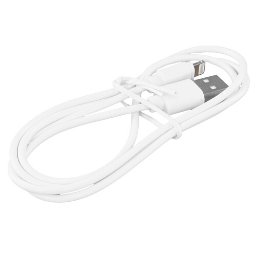 Купить Кабель круглый Гарнизон Lightning 8-pin - USB 2.0 Type-A белый 1 м  5485426. Характеристики, отзывы и цены в Донецке