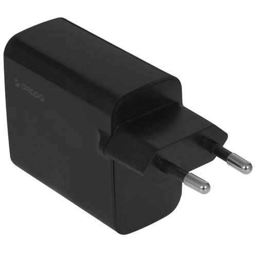 Купить Сетевое зарядное устройство DEPPA 11395 черный  5073603. Характеристики, отзывы и цены в Донецке