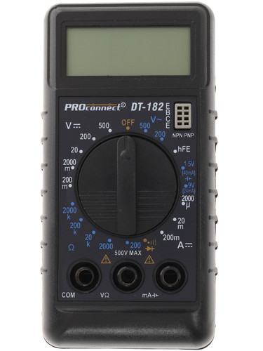 Купить Мультиметр Proconnect DT-182  1128011. Характеристики, отзывы и цены в Донецке