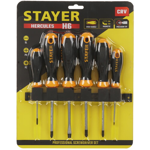 Купить Отвертка STAYER 25055-H6_z04  5606477. Характеристики, отзывы и цены в Донецке