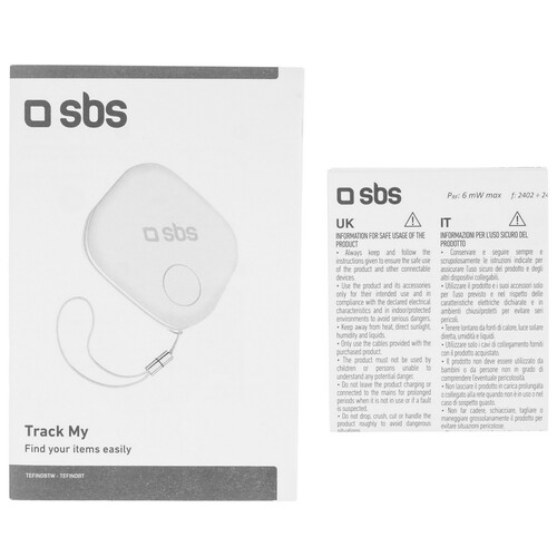 Купить Беспроводная метка SBS TEFINDBTW белый  5619495. Характеристики, отзывы и цены в Донецке