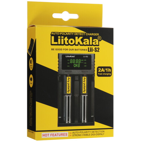 Купить Зарядное устройство LiitoKala Lii-S2  9212326. Характеристики, отзывы и цены в Донецке