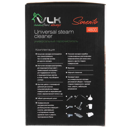 Купить Пароочиститель VLK Sorento 4800 красный  8190549. Характеристики, отзывы и цены в Донецке