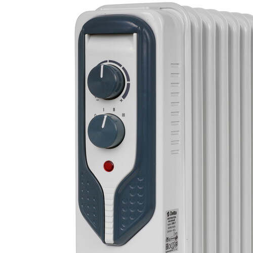 Купить Масляный обогреватель Delta D08-7 серый  9235444. Характеристики, отзывы и цены в Донецке