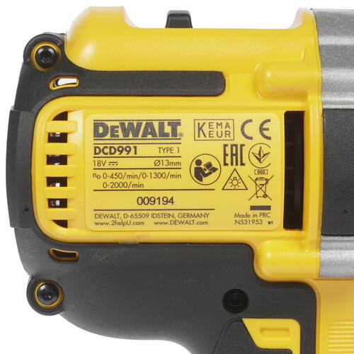 Купить Дрель-шуруповерт DeWalt DCD991P2 XR FLEXVOLТ 18/54V  1081532. Характеристики, отзывы и цены в Донецке