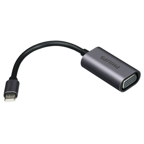 Купить Переходник однонаправленный Philips USB Type-C - VGA, 0.1 м  5616468. Характеристики, отзывы и цены в Донецке