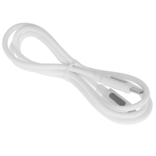 Купить Кабель круглый Borofone Lightning 8-pin - USB Type-C белый 1 м  9244406. Характеристики, отзывы и цены в Донецке
