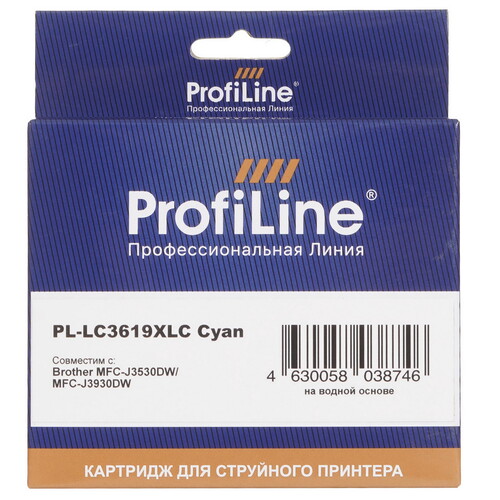Купить Картридж ProfiLine PL-LC3619XLC голубой  9129013. Характеристики, отзывы и цены в Донецке