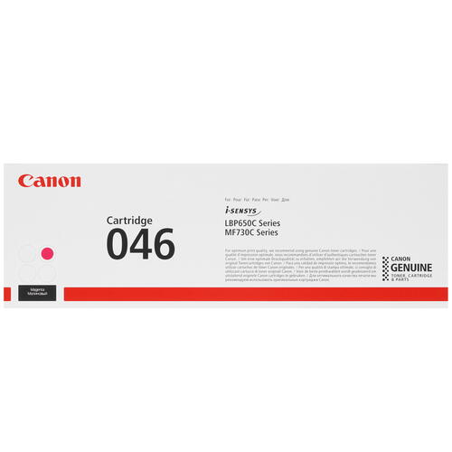 Купить Тонер-картридж лазерный Canon 046 пурпурный, с чипом  1327185. Характеристики, отзывы и цены в Донецке