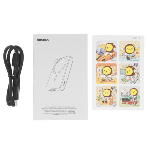 Купить Портативный аккумулятор Baseus Magnetic Mini 20W черный  5463527. Характеристики, отзывы и цены в Донецке
