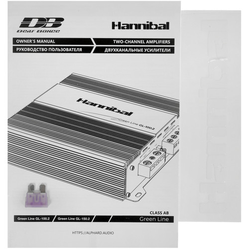 Купить Усилитель DEAF BONCE Hannibal Green Line GL-150.2  9387819. Характеристики, отзывы и цены в Донецке