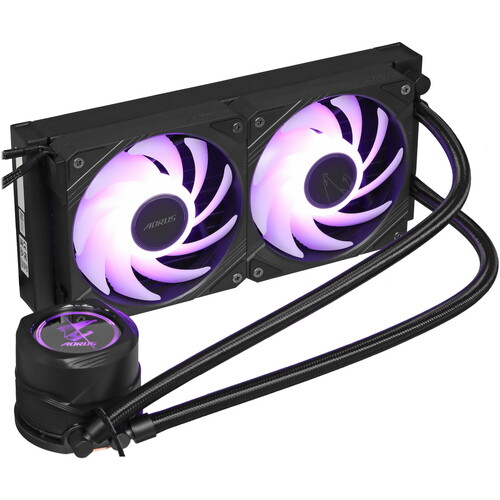 Купить Система охлаждения GIGABYTE AORUS WATERFORCE II 240 черная  5464887. Характеристики, отзывы и цены в Донецке