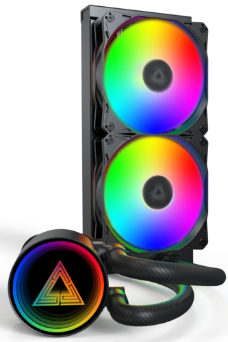 Купить Система охлаждения Montech LightFlow ARGB 240 черная  5635659. Характеристики, отзывы и цены в Донецке