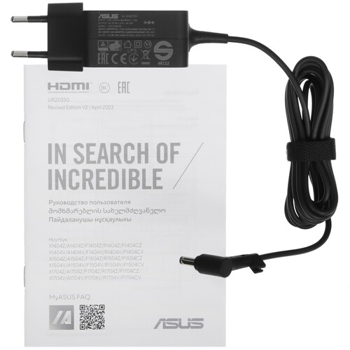 Купить 17.3" Ноутбук ASUS Vivobook 17 X1704ZA-AU344 синий  5446793. Характеристики, отзывы и цены в Донецке