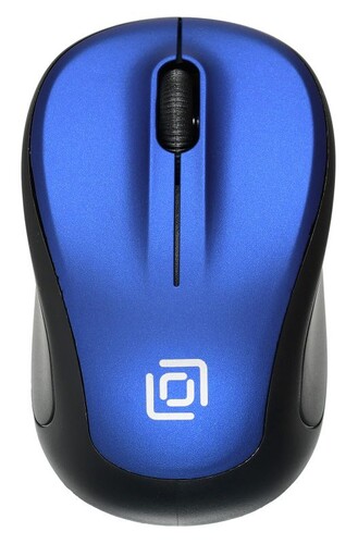 Купить Мышь беспроводная Oklick 665MW [1025132] синий  5027059. Характеристики, отзывы и цены в Донецке