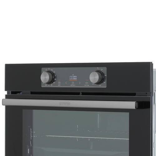 Купить Электрический духовой шкаф Gorenje BOSX6737E09BG черный  9990304. Характеристики, отзывы и цены в Донецке