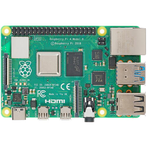 Купить Микрокомпьютер Raspberry Pi 4 Model B  1624538. Характеристики, отзывы и цены в Донецке