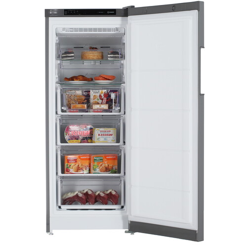 Купить Морозильный шкаф  Indesit DFZ 4150 G серый  9221594. Характеристики, отзывы и цены в Донецке