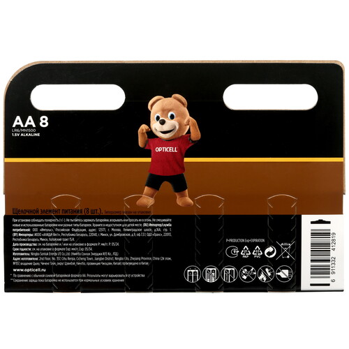 Купить Батарейка Opticell Professional AA (LR6/ER14505/FR6/R6P)  5452817. Характеристики, отзывы и цены в Донецке