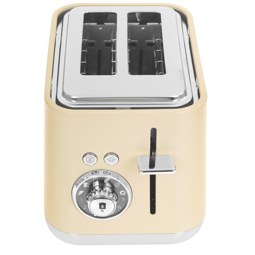 Купить Тостер Kitfort КТ-6558 бежевый  9272045. Характеристики, отзывы и цены в Донецке