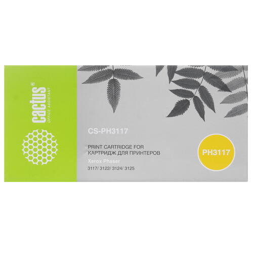 Купить Картридж лазерный Cactus CS-PH3117 черный, с чипом  7936926. Характеристики, отзывы и цены в Донецке