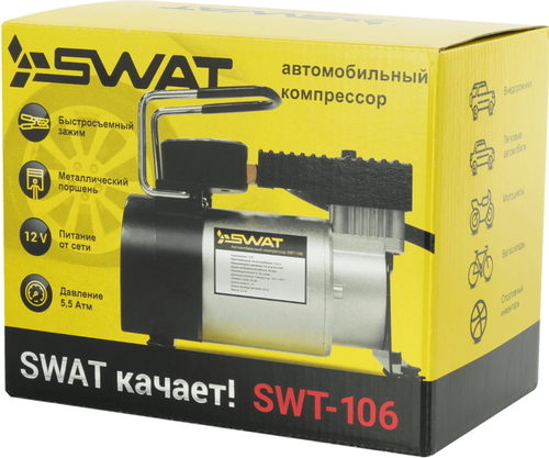 Купить Компрессор SWAT SWT-106  5637244. Характеристики, отзывы и цены в Донецке