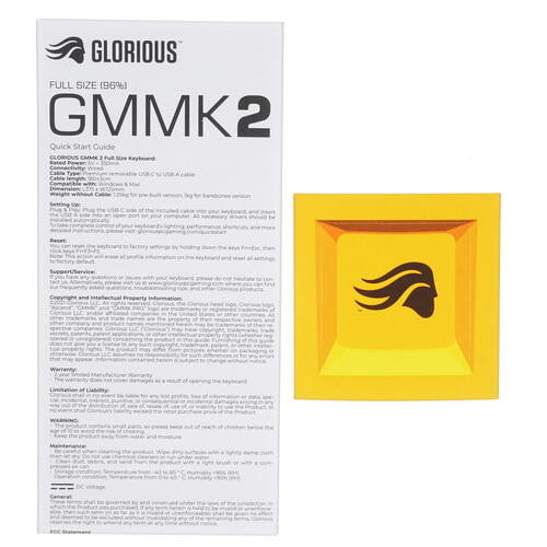 Купить Клавиатура  проводная Glorious GMMK 2 Full Size  5082493. Характеристики, отзывы и цены в Донецке