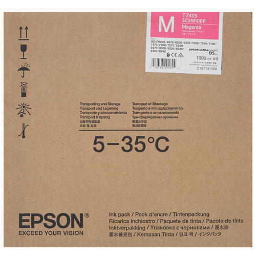 Купить Набор картриджей Epson T7413 пурпурный  7974874. Характеристики, отзывы и цены в Донецке