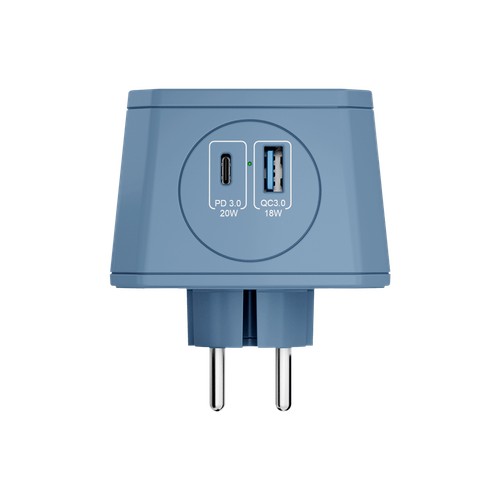 Купить Разветвитель AGNI TP-WJ2U3E-blue синий  9354085. Характеристики, отзывы и цены в Донецке