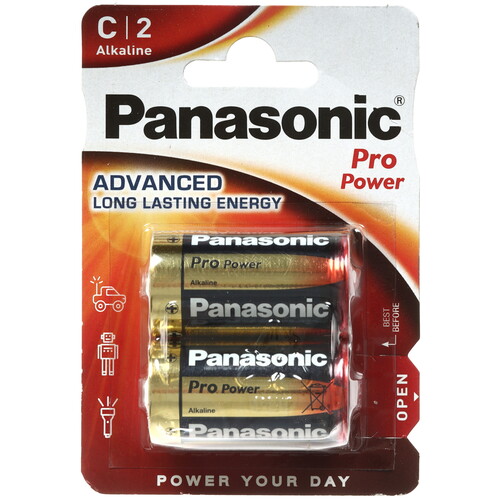 Купить Батарейка Panasonic Pro Power C (LR14/ER26500/R14)  9220261. Характеристики, отзывы и цены в Донецке