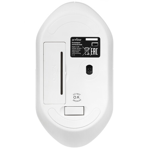 Купить Мышь беспроводная Aceline G-501  белый  5458022. Характеристики, отзывы и цены в Донецке